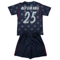 Camiseta Estados Unidos Patrick Agyemang #25 Segunda Equipación Replica Mundial 2026 para niños mangas cortas (+ Pantalones cortos)